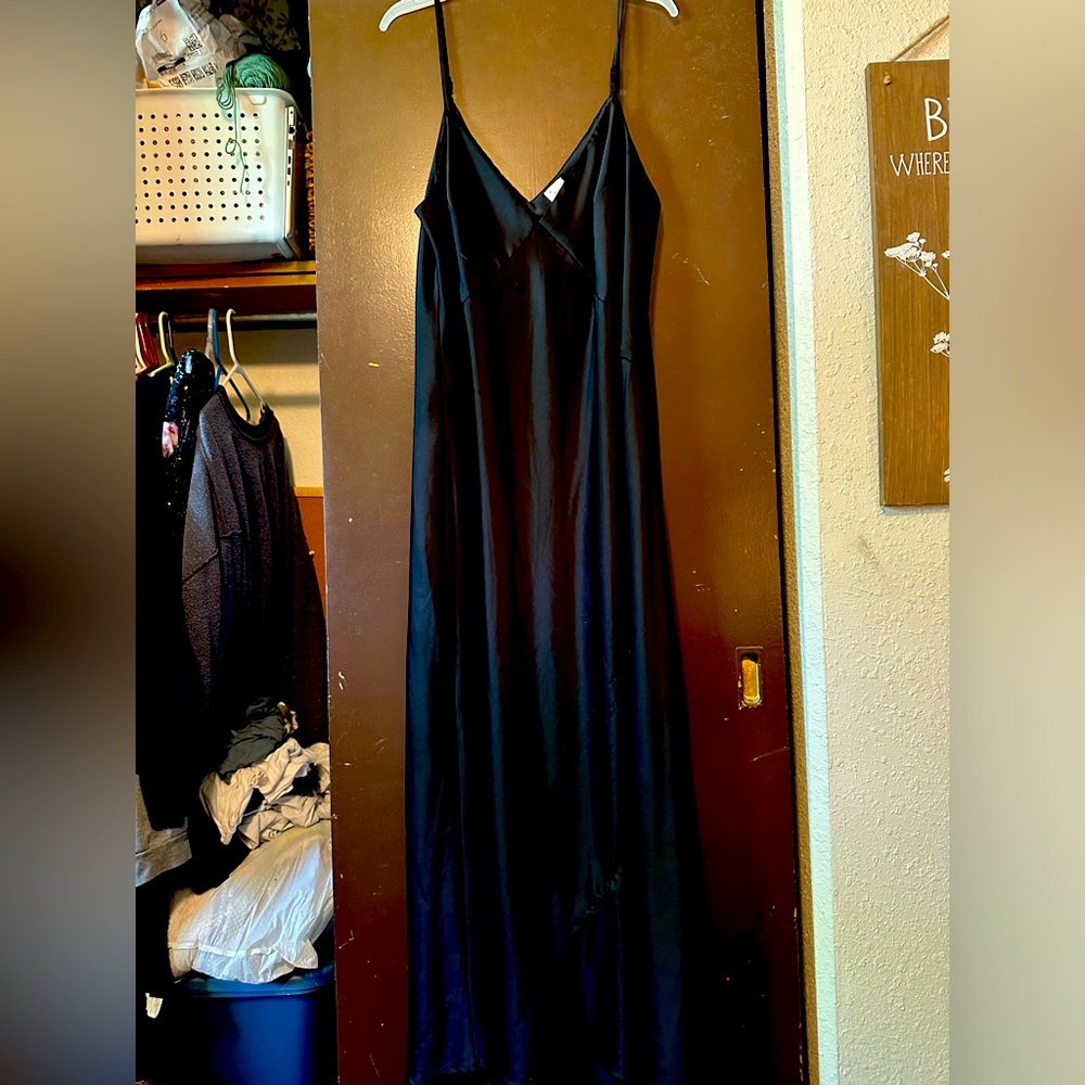 Black Slip Dress
